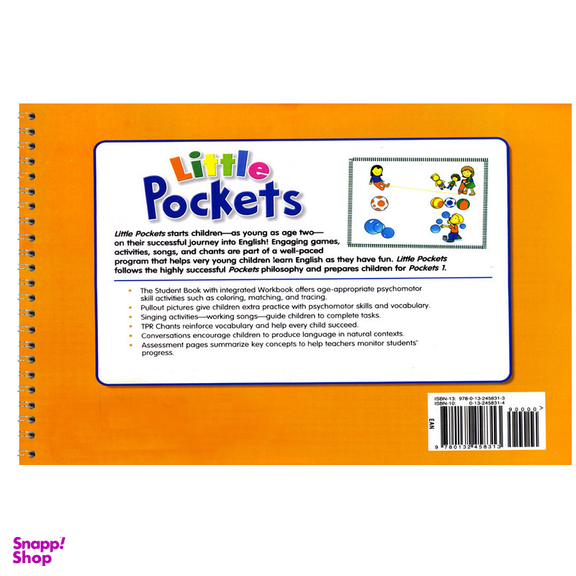 کتاب Little Pockets اثر Mario Herrera And Barbara Hojel انتشارات الوند پویان به همراه سی دی
