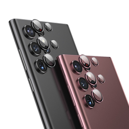 محافظ لنز دوربین بوف مدل Color Lenz Film مناسب برای گوشی موبایل سامسونگ Galaxy S22 Ultra