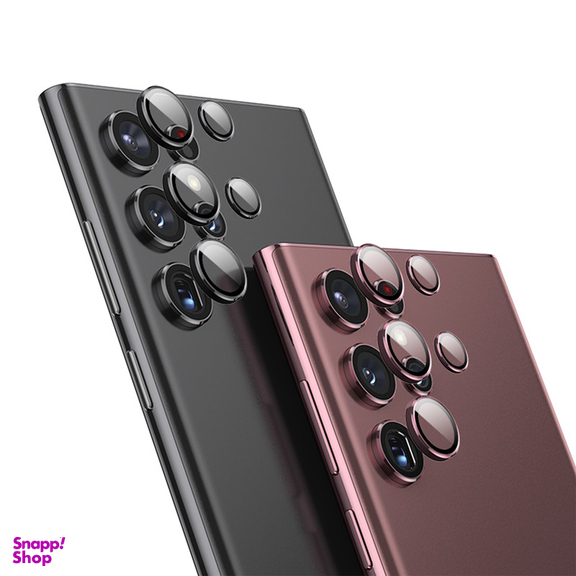 محافظ لنز دوربین بوف مدل Color Lenz Film مناسب برای گوشی موبایل سامسونگ Galaxy S22 Ultra