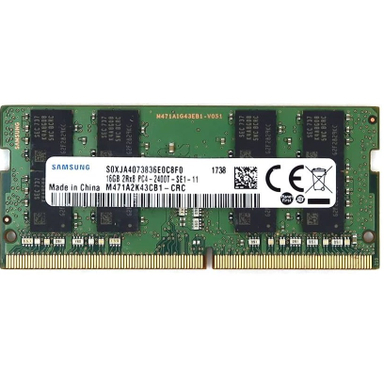 رم لپ تاپ DDR4 دو کاناله 2400 مگاهرتز CL17 سامسونگ مدل M471AK43CB1 ظرفیت 16 گیگابایت