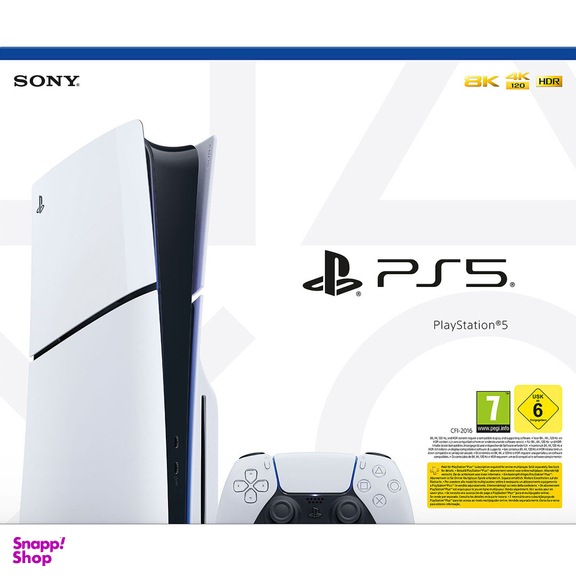 کنسول بازی سونی مدل PlayStation 5 Slim Standard Edition حافظه 1 ترابایت ریجن اروپا