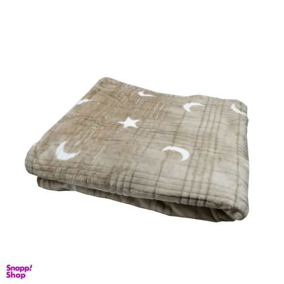 پتو مسافرتی مدل ماه و ستاره سایز 160×220 سانتی متر