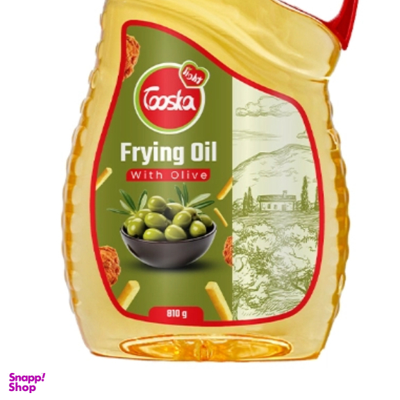 روغن سرخ کردنی حاوی زیتون توسکا لایت وزن 810 گرم