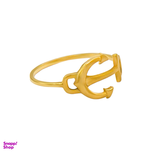 انگشتر طلا 18 عیار زنانه گلد گالری لیبرا مدل لنگر سایز 55