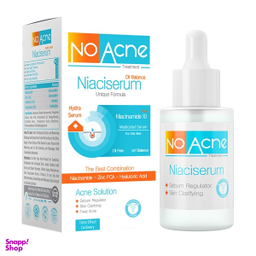 سرم نیاسینامید نوآکنه مدل Niacinamid حجم 30 میلی لیتر مجموعه 2 عددی