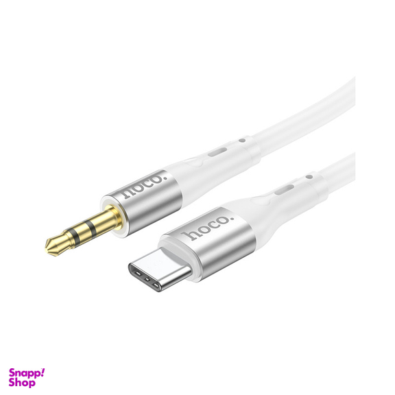 کابل تبدیل USB-C به جک 3.5 میلی متری هوکو مدل UPA22 طول 1 متر