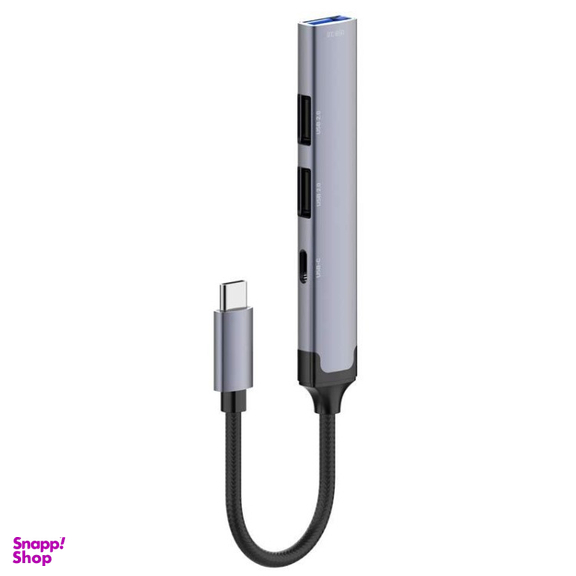 USB هاب 4 پورت Type-C الدینیو مدل DS-34C