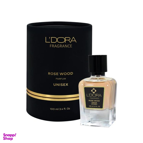 پرفیوم لدورا فرگرنس مدل ROSE WOOD حجم 100 میلی لیتر