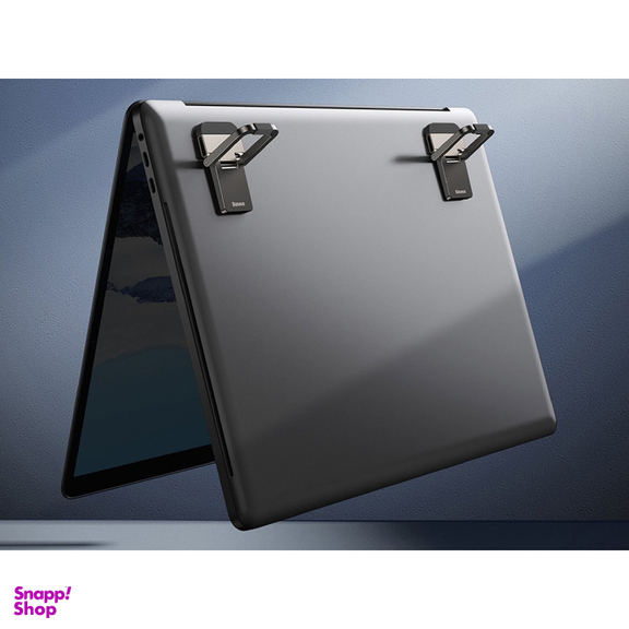 پایه نگهدارنده لپ تاپ بیسوس مدل Slim Laptop Kickstand LUZC000013 بسته 2 عددی