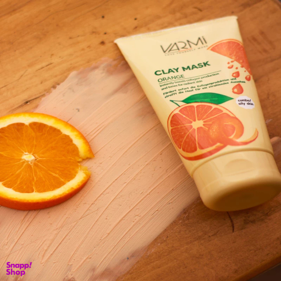 ماسک صورت وارمی مدل پرتقال حجم 150 میلی‌ لیتر