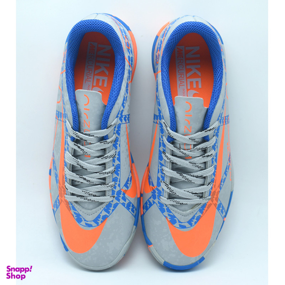 کفش فوتبال پسرانه مدل C-8788 رنگ طوسی