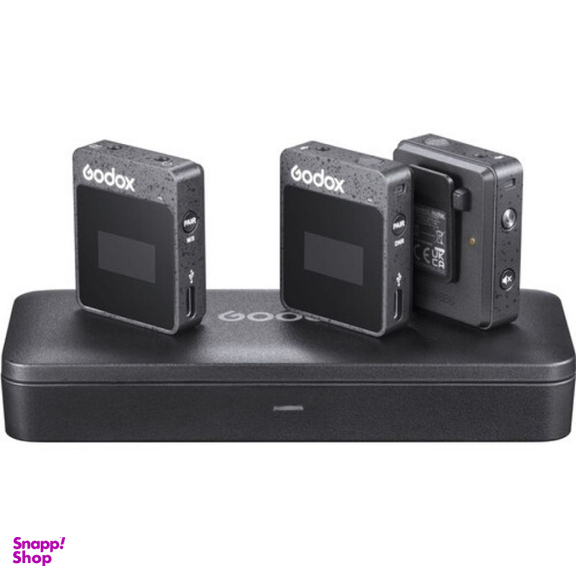 میکروفون بی‌ سیم یقه‌ ای گودکس مدل Godox MoveLink II M2 Compact 2-Person Wireless Microphone