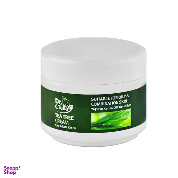 کرم مرطوب کننده دکتر سی تونا مدل Tea Tree حجم 110 میلی لیتر