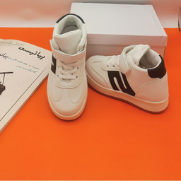 نیم بوت پسرانه مدل RO10208 رنگ سفید