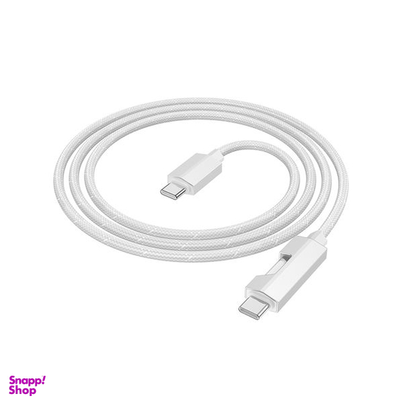 کابل USB-C هوکو مدل U123 60W طول 1.2 متر