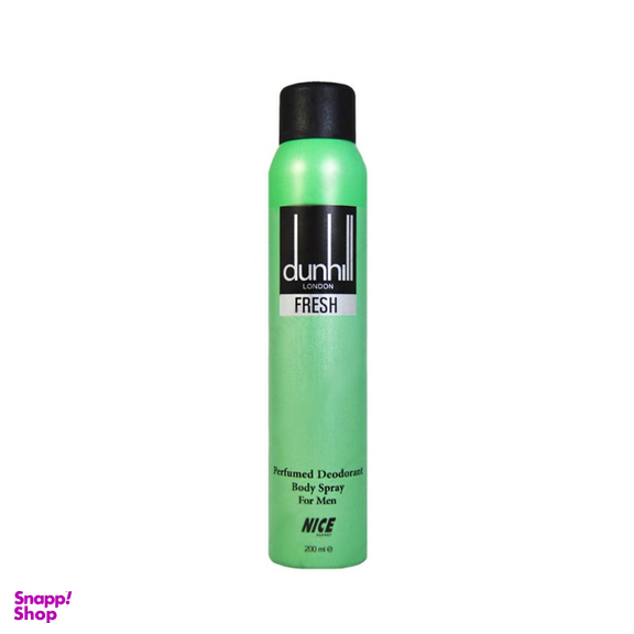اسپری بدن نایس پاپت مدل Dunhill London Fresh حجم 200 میلی لیتر
