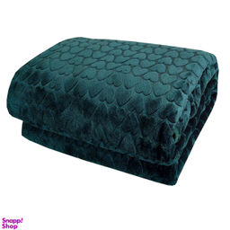 پتو نرمینه بافت مدل قلبی سایز 160×200 سانتی متر