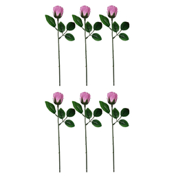 گل مصنوعی مدل عطری مجموعه 6 عددی