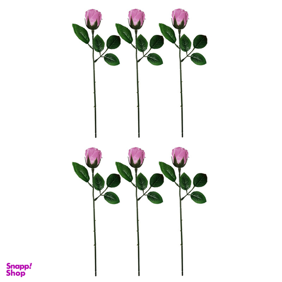 گل مصنوعی مدل عطری مجموعه 6 عددی