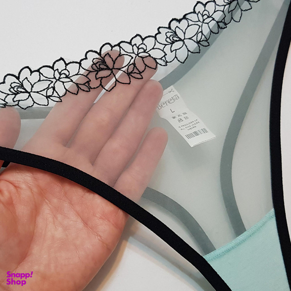 ست شورت و سوتین زنانه برتا مدل فنردار شیشه ای کد 5111-2261 رنگ سبز روشن