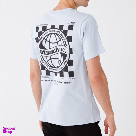 تیشرت آستین کوتاه مردانه ال سی وایکیکی مدل سوپر پنبه Staunch