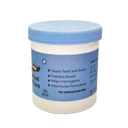 پد انگشتی تمیز کننده دندان سگ و گربه گلد پد کد 80005 بسته ۵۰ عددی