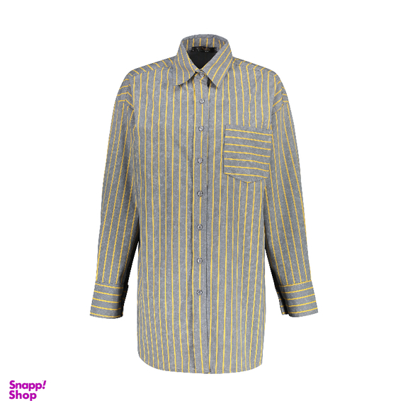 مانتو زنانه لوینت مدل سولینا  کد 0117 رنگ زرد