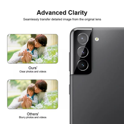 محافظ لنز دوربین بوف مدل 3D مناسب برای گوشی موبایل سامسونگ Galaxy S22/S22 Plus