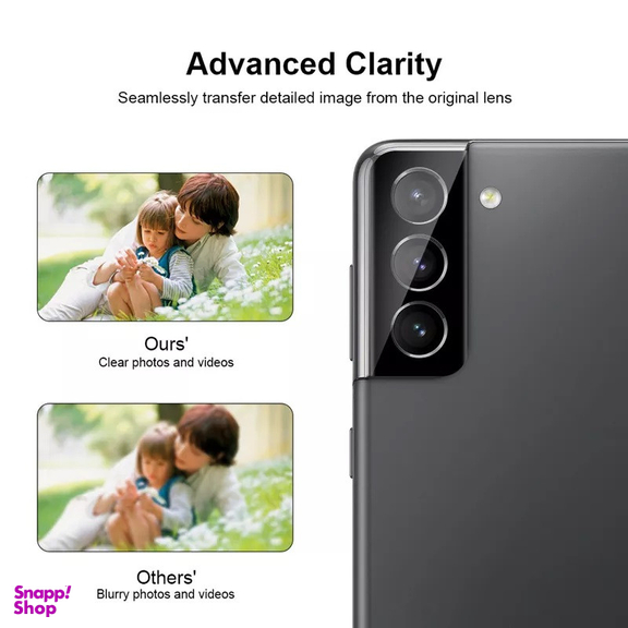 محافظ لنز دوربین بوف مدل 3D مناسب برای گوشی موبایل سامسونگ Galaxy S22/S22 Plus