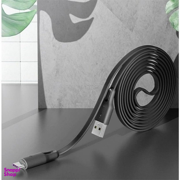 کابل تبدیل USB به Type-C راک مدل S1 طول 1 متر