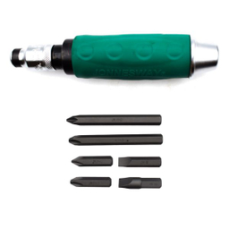 پیچ گوشتی ضربه خور جانزوی مدل AG010055A  مجموعه 7 عددی