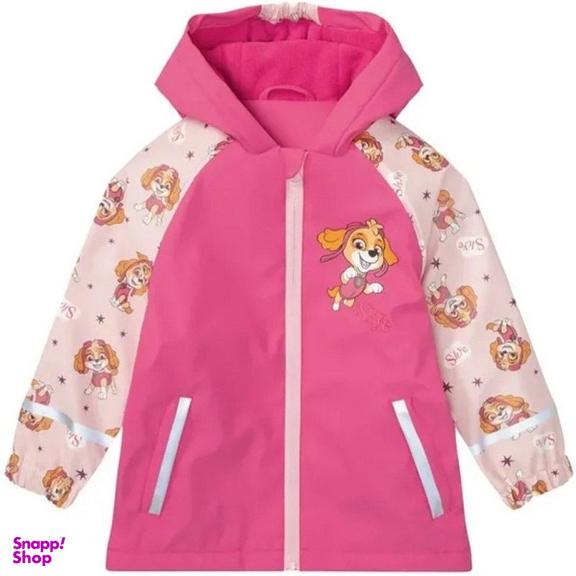 کاپشن دخترانه ضد آب نیکولودون طرح اسکای سگ های نگهبان