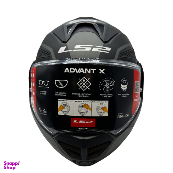 کلاه کاسکت ال اس تو کد Ls2 FF901 advant X matt titanium