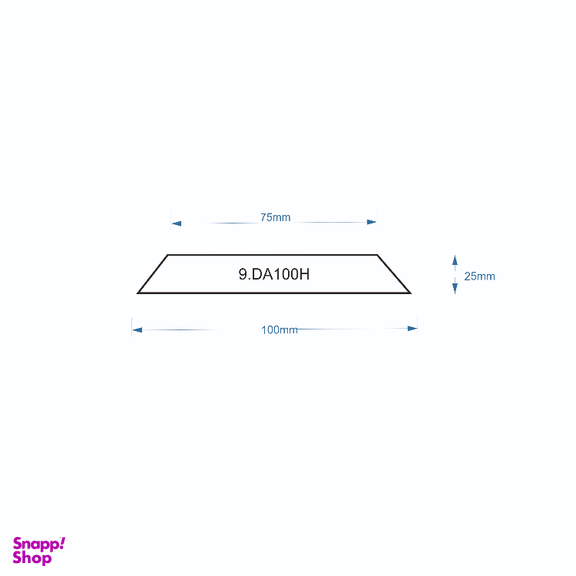 پد پولیش زبر اوربیتال روپس مدل D-A COARSE 100H کد 882817