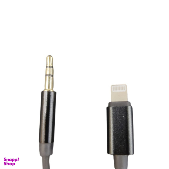 کابل دیتا Jack 3.5mm به Lightning ایکس کین کد XK-AUX108 طول 1 متر