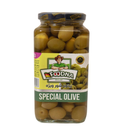 زیتون شور ویژه فودنا وزن 630 گرم