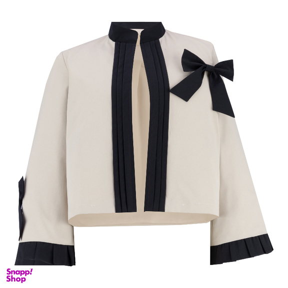 کت رسمی زنانه السانا مدل آسرین کد 232579 رنگ سفید مشکی