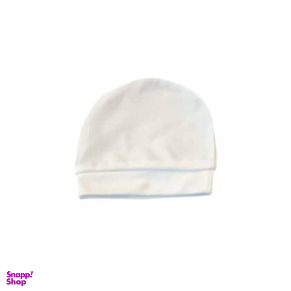 ست سرهمی و کلاه نوزادی مدل gool رنگ سفید