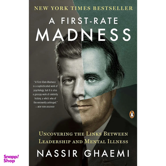 کتاب A First-Rate Madness  اثر S. Nassir Ghaemi انتشارات پنگوئین