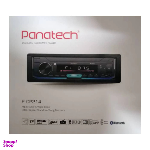 پخش کننده خودرو پاناتک مدل p-cp214