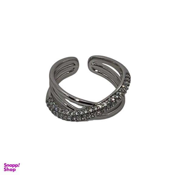 انگشتر زنانه ژوپینگ کد 100 رنگ نقره ای