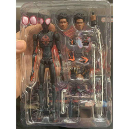 اکشن فیگور بندای مدل اسپایدرمن مایلز مورالس طرح Spiderman Miles Morales SHFiguarts