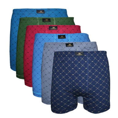 شورت مردانه چیندکا کد KING113 مجموعه 6 عددی