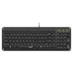 کیبورد با سیم جنیوس مدل SlimStar Q200