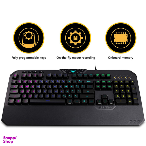 ماوس و کیبورد باسیم مخصوص بازی ایسوس مدل TUF Gaming Combo