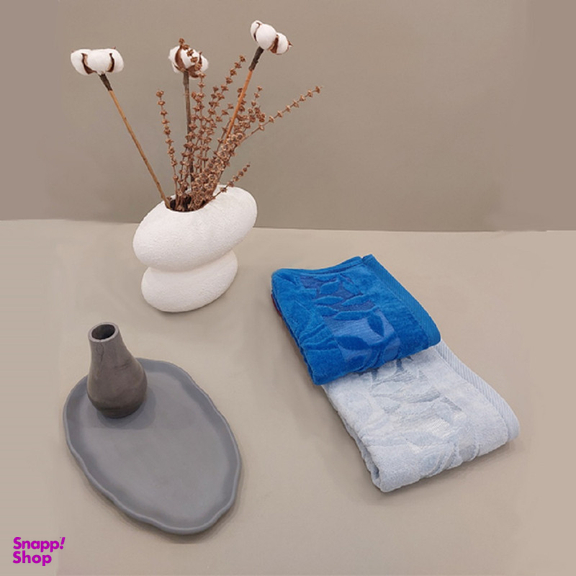 حوله دستی ارغوان مدل یاپراق سایز 80×40 سانتی متر