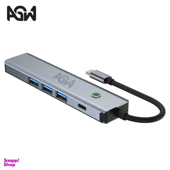 USB هاب 5 پورت Type-C ای جی دبلیو مدل BYL-2319
