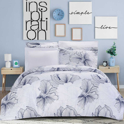 سرویس ملحفه تک نفره 4 تکه لایکو مدل لوییزا سایز 200×90 سانتی متر