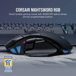 ماوس گیمینگ کورسیر مدل NightSword
