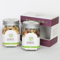 آجیل هدیه گلینوش 2 مخلوط و پسته احمدآقایی گوناتس وزن 400 گرم